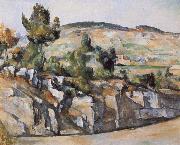 Paul Cezanne Hillside in Provence oil painting on canvas